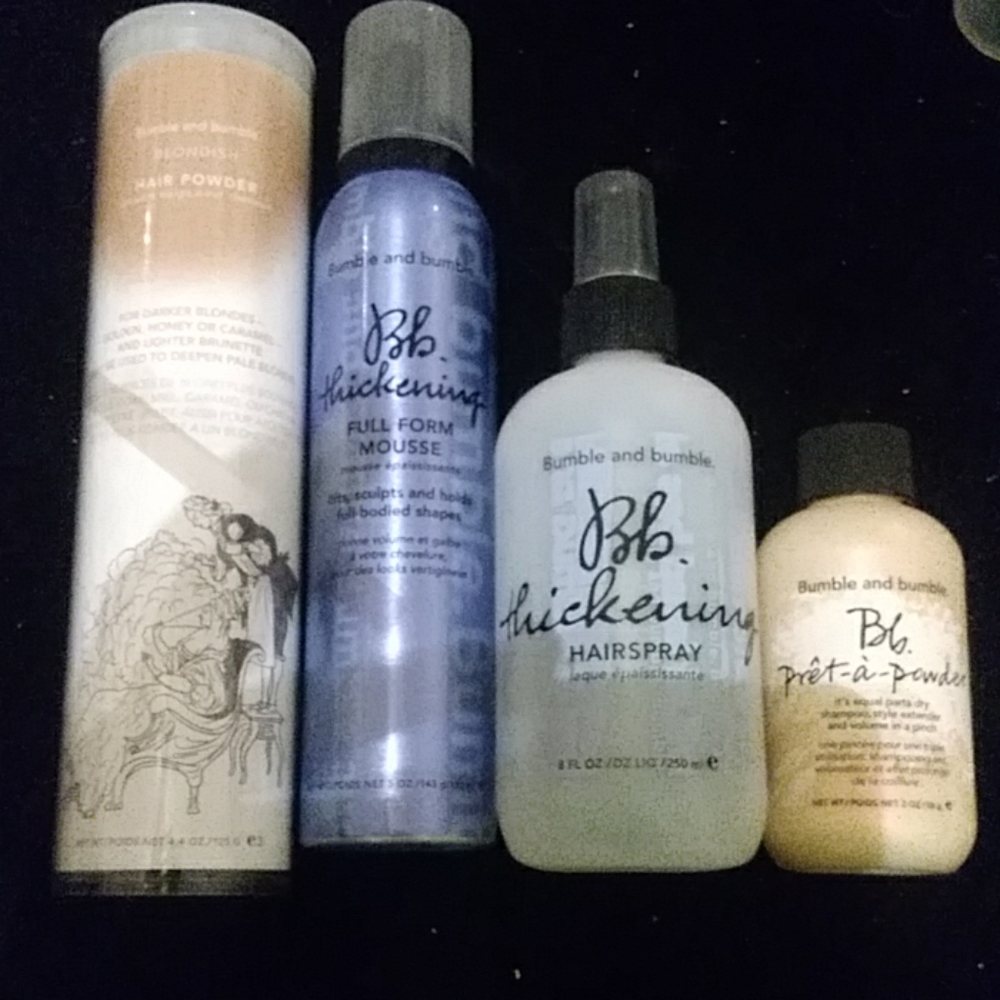 Bumble and bumble hair products